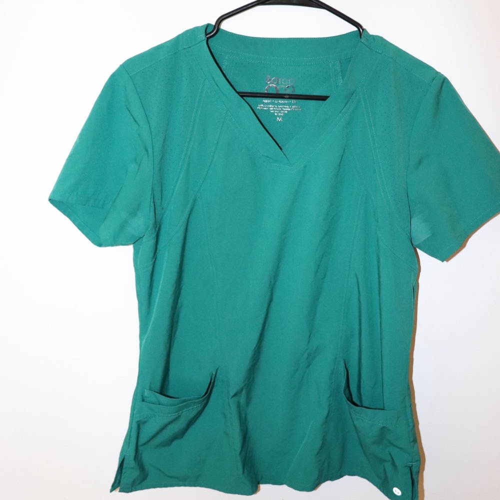 Barco Uniforms Jade Green Short Sleeve Women's scrub Top